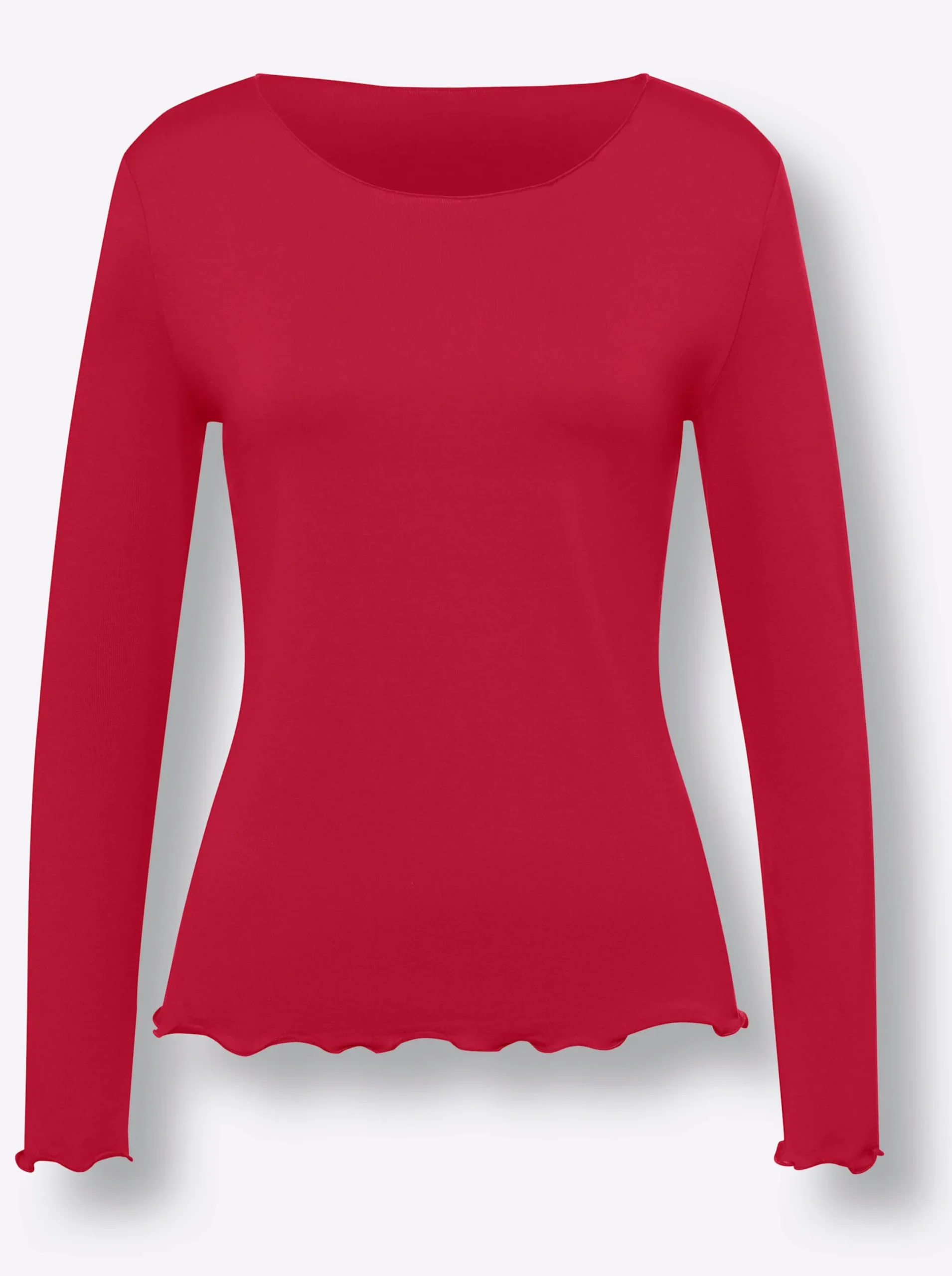 Shirts|heine Shirt-Set in Viskose-Qualität rot-ecru