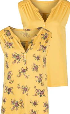 Strandmode|LASCANA Shirttop gelb