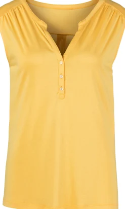 Strandmode|LASCANA Shirttop gelb