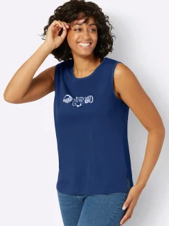 Shirts| Shirttop royalblau