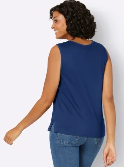 Shirts| Shirttop royalblau