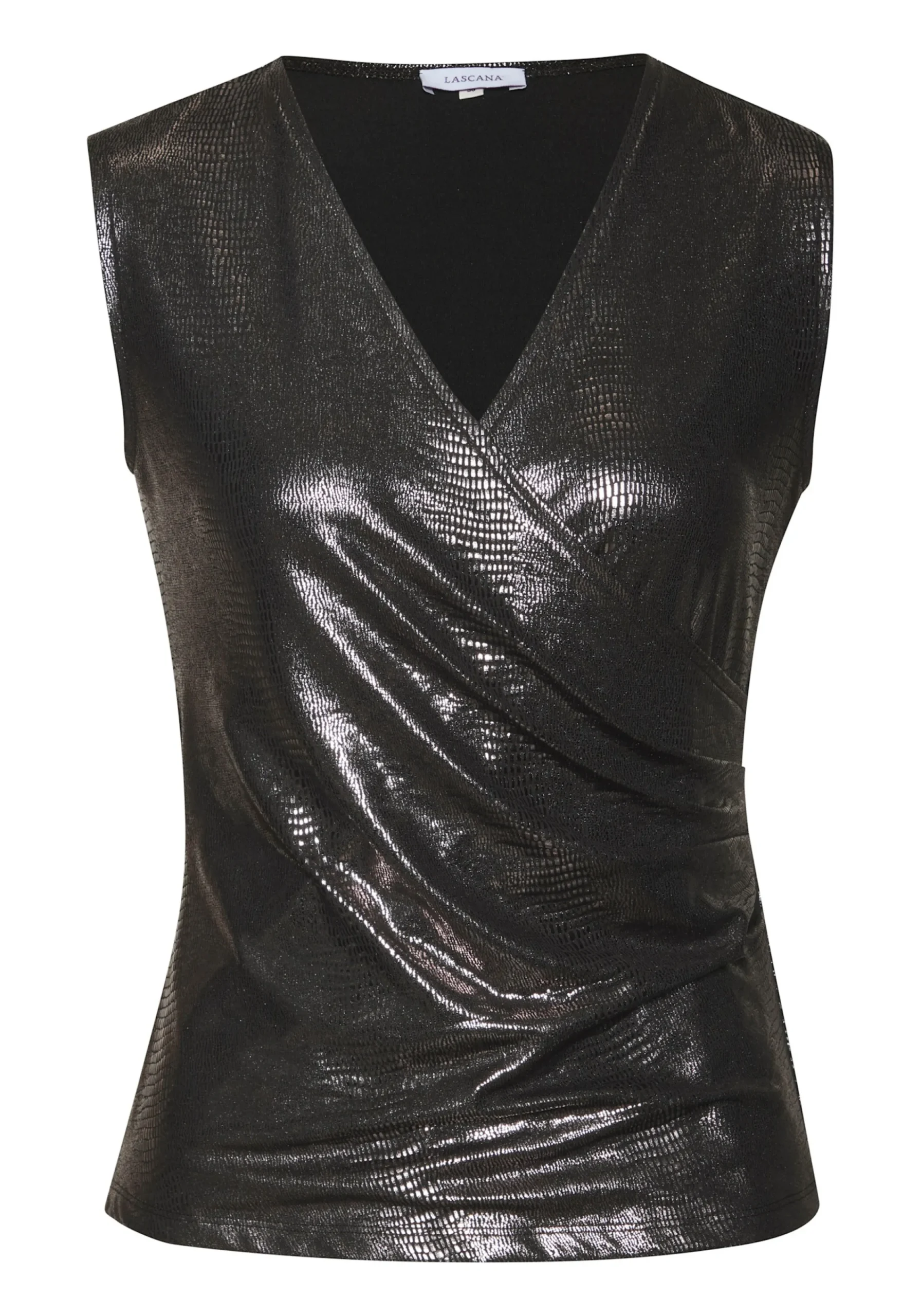 Strandmode|LASCANA Shirttop graubedruckt