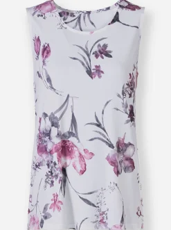 Shirts| Shirttop weiß-erika-bedruckt