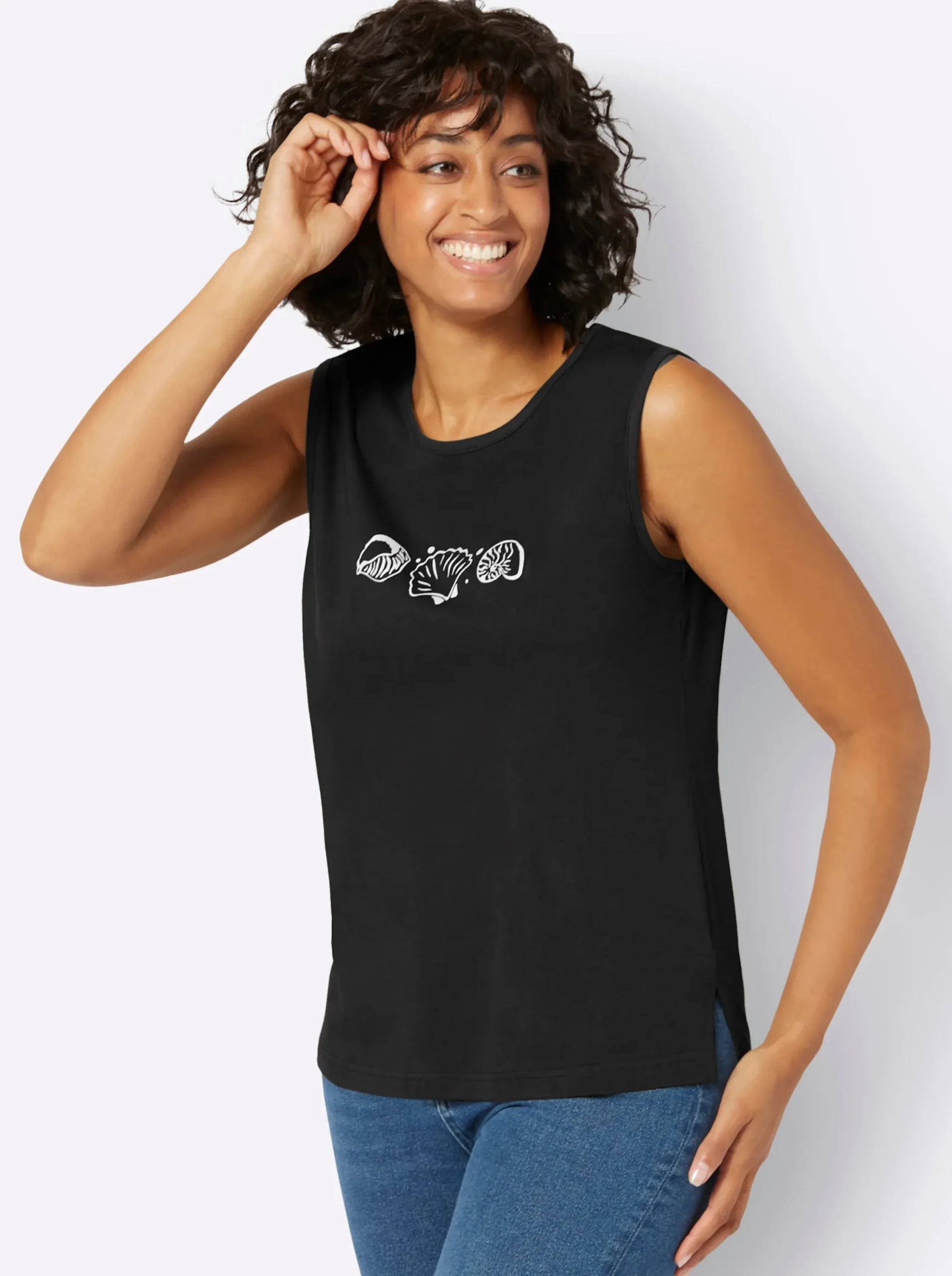 Shirts| Shirttop schwarz