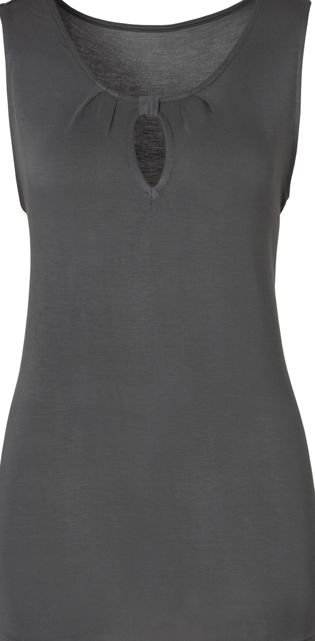 Strandmode|LASCANA Shirttop rot,dunkelgrau