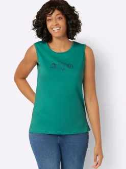 Shirts| Shirttop smaragd