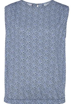 Strandmode|Shirts|LASCANA Shirttop blaubedruckt