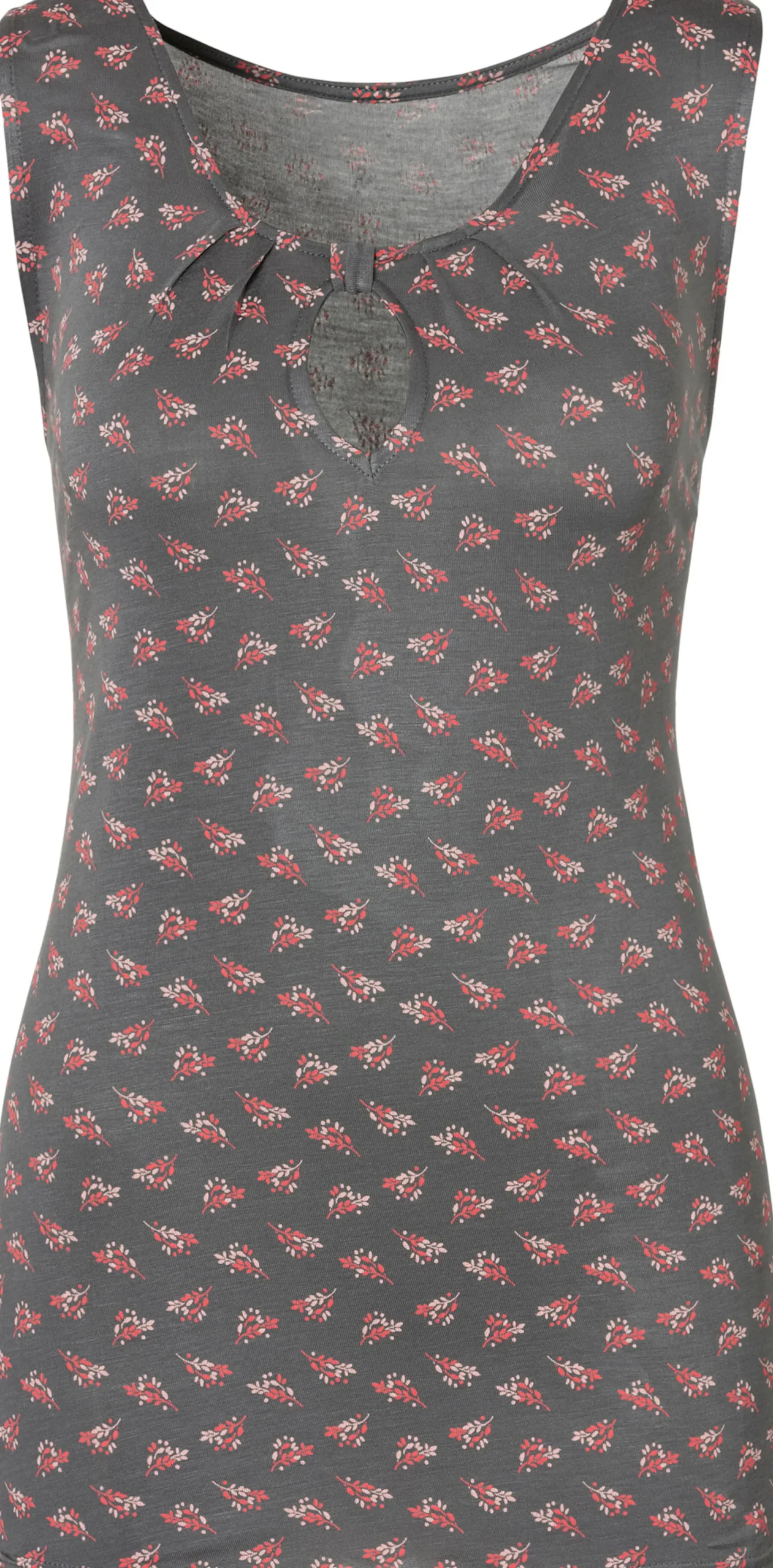 Strandmode|LASCANA Shirttop dunkelgrau