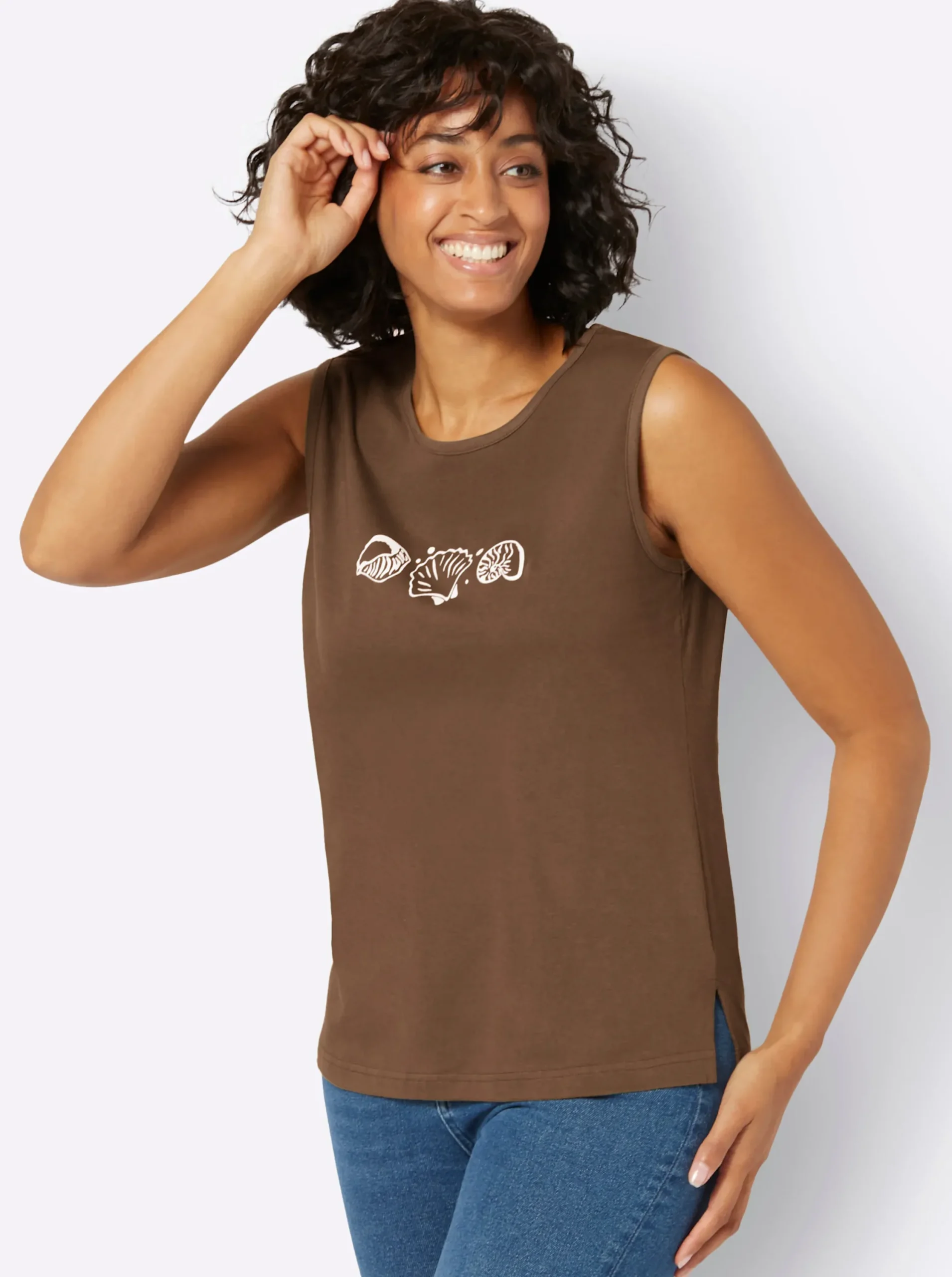 Shirts| Shirttop braun