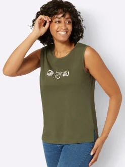 Shirts| Shirttop oliv