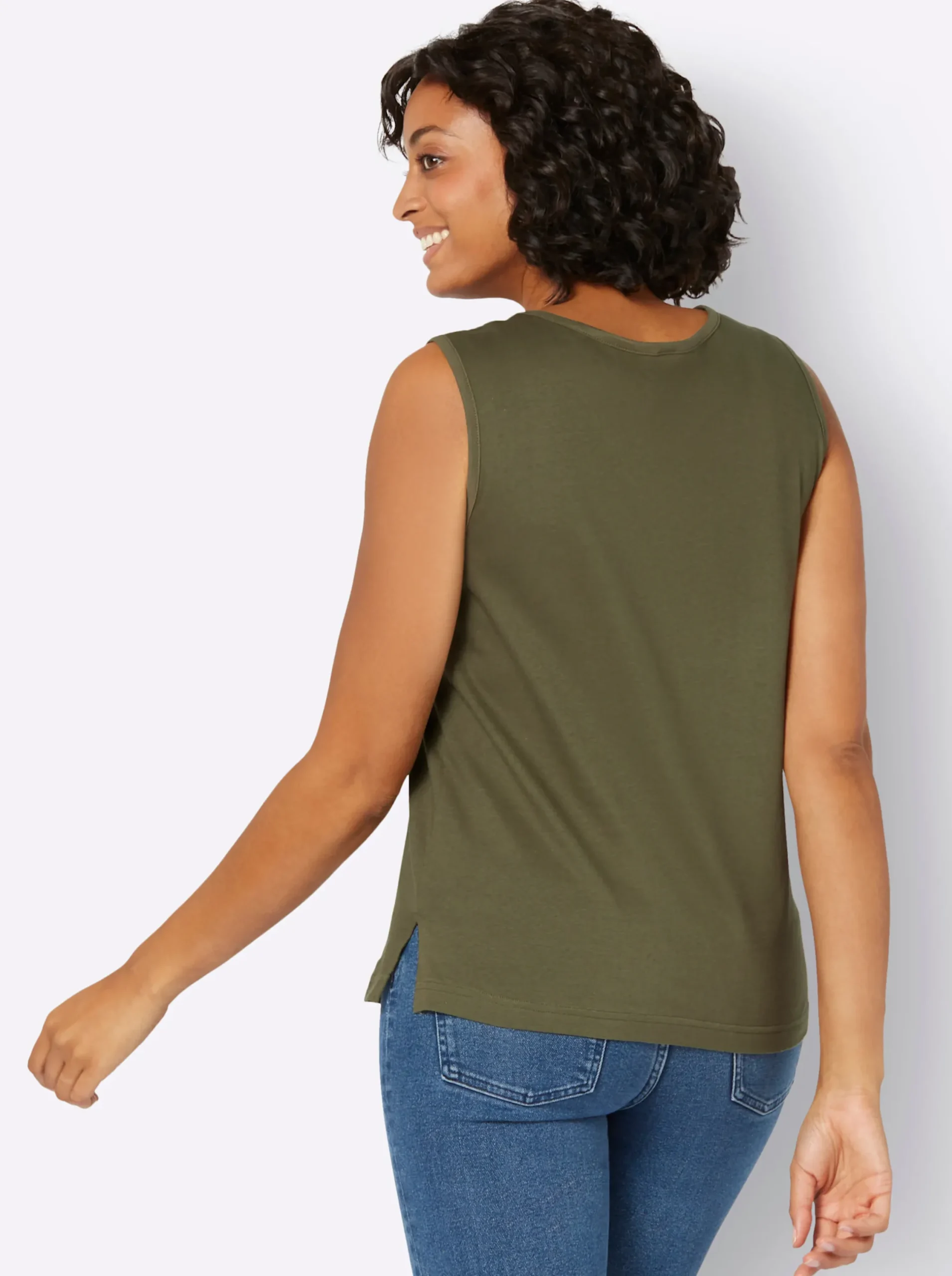 Shirts| Shirttop oliv