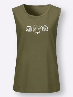Shirts| Shirttop oliv
