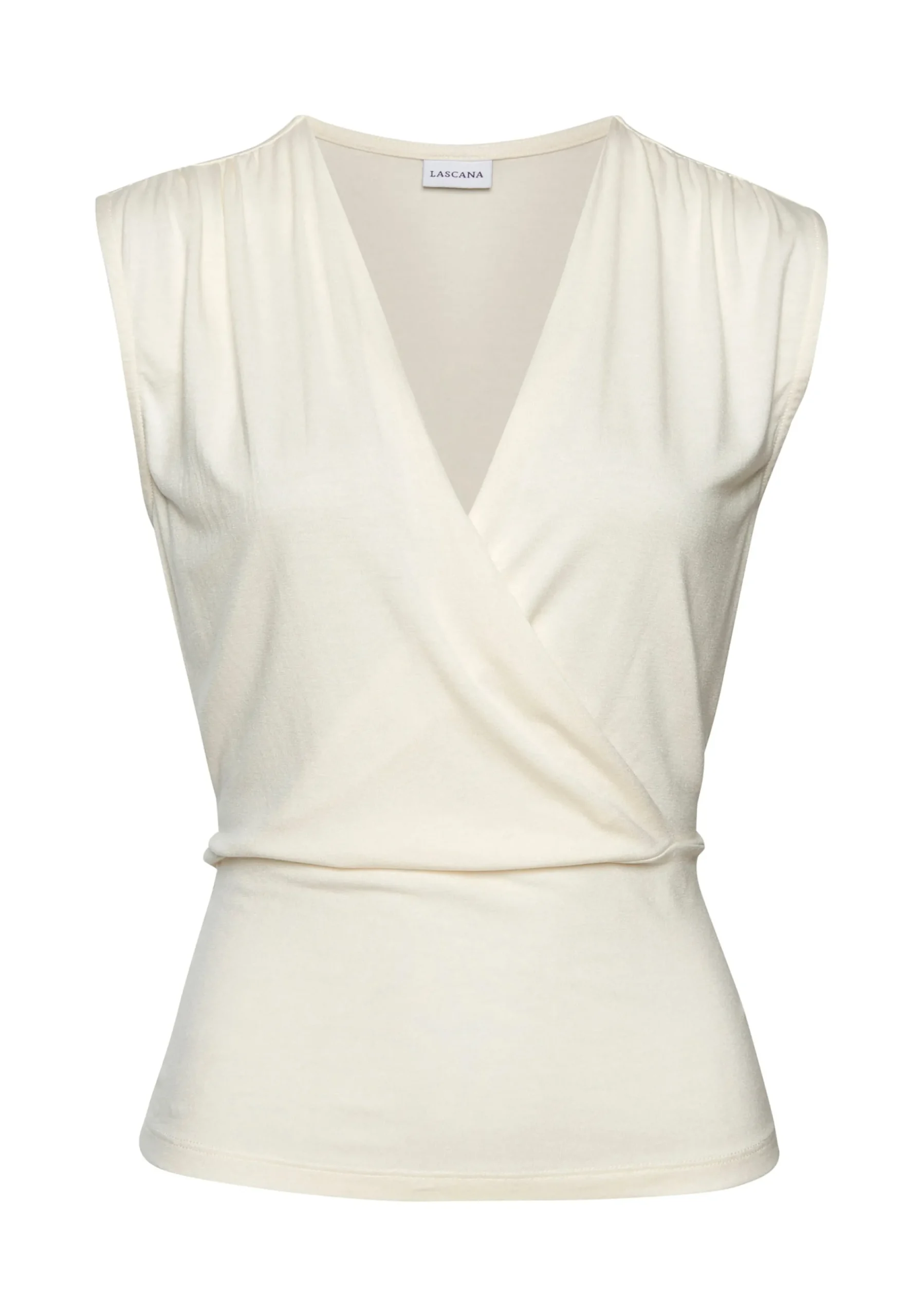 Strandmode|Shirts|LASCANA Shirttop vanille