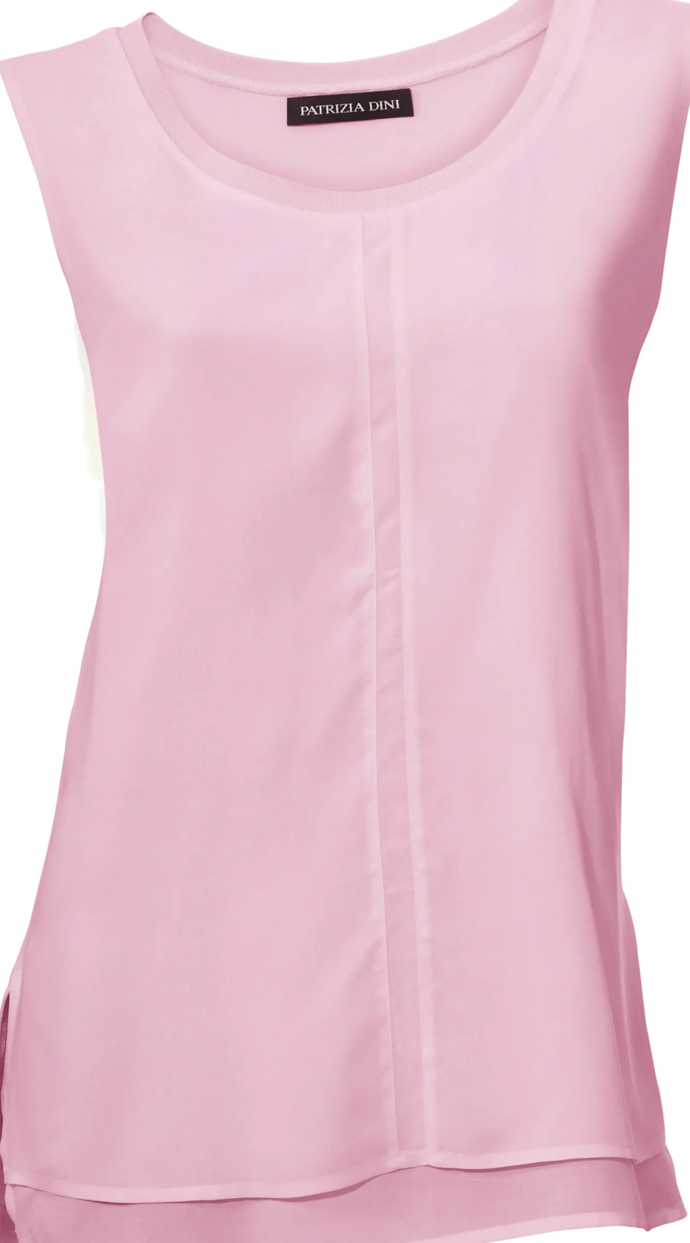 Strandmode|heine Shirttop im Lagen-Look rosé