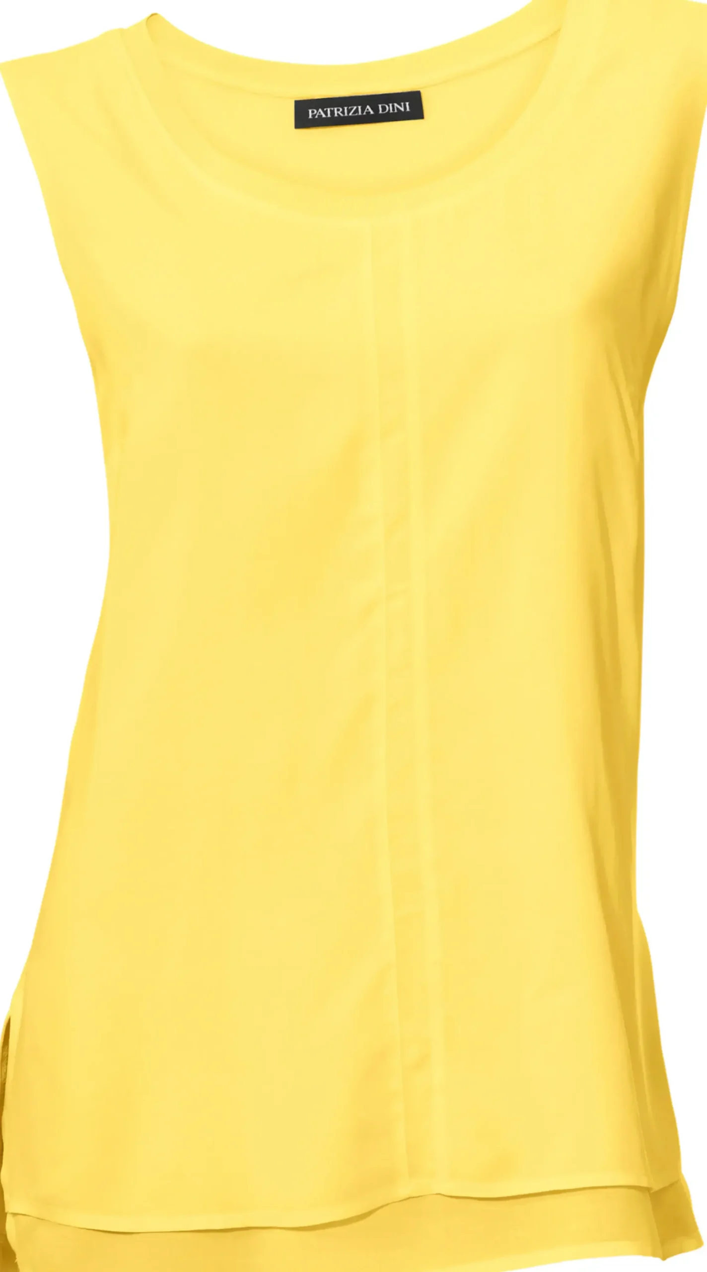 Strandmode|Basics|heine Shirttop im Lagen-Look gelb