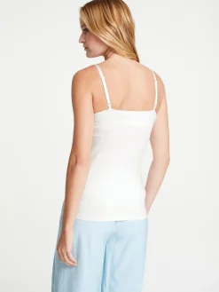 Shirts|heine Shirttop mit eingearbeiteten Cups offwhite