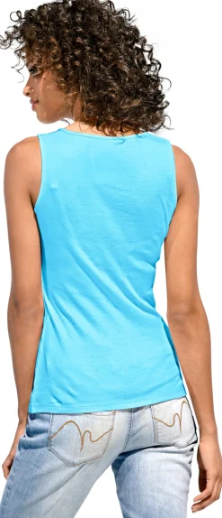 Basics|Shirts|heine Shirttop mit Karree-Ausschnitt aqua