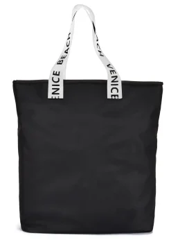 Taschen|Venice Beach Shopper schwarz-weiß