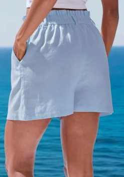 Hosen|Buffalo Shorts blau