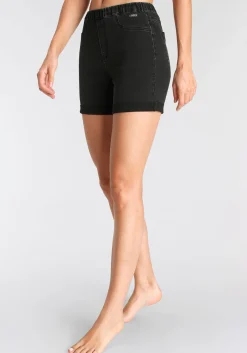 Strandmode|Hosen|Buffalo Shorts schwarz