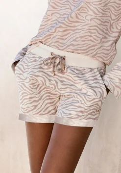 Hosen|LASCANA Shorts nougat-beige