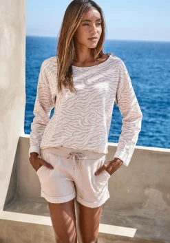 Strandmode|Hosen|LASCANA Shorts nougat