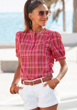 Hosen|LASCANA Shorts weiß