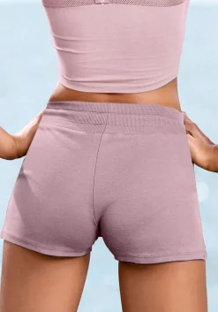 Hosen|LASCANA ACTIVE Shorts rosa