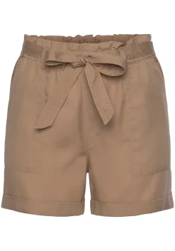 Strandmode|Hosen|Buffalo Shorts camelfarben