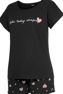 Nachtwäsche|Vivance Dreams Shorty schwarz