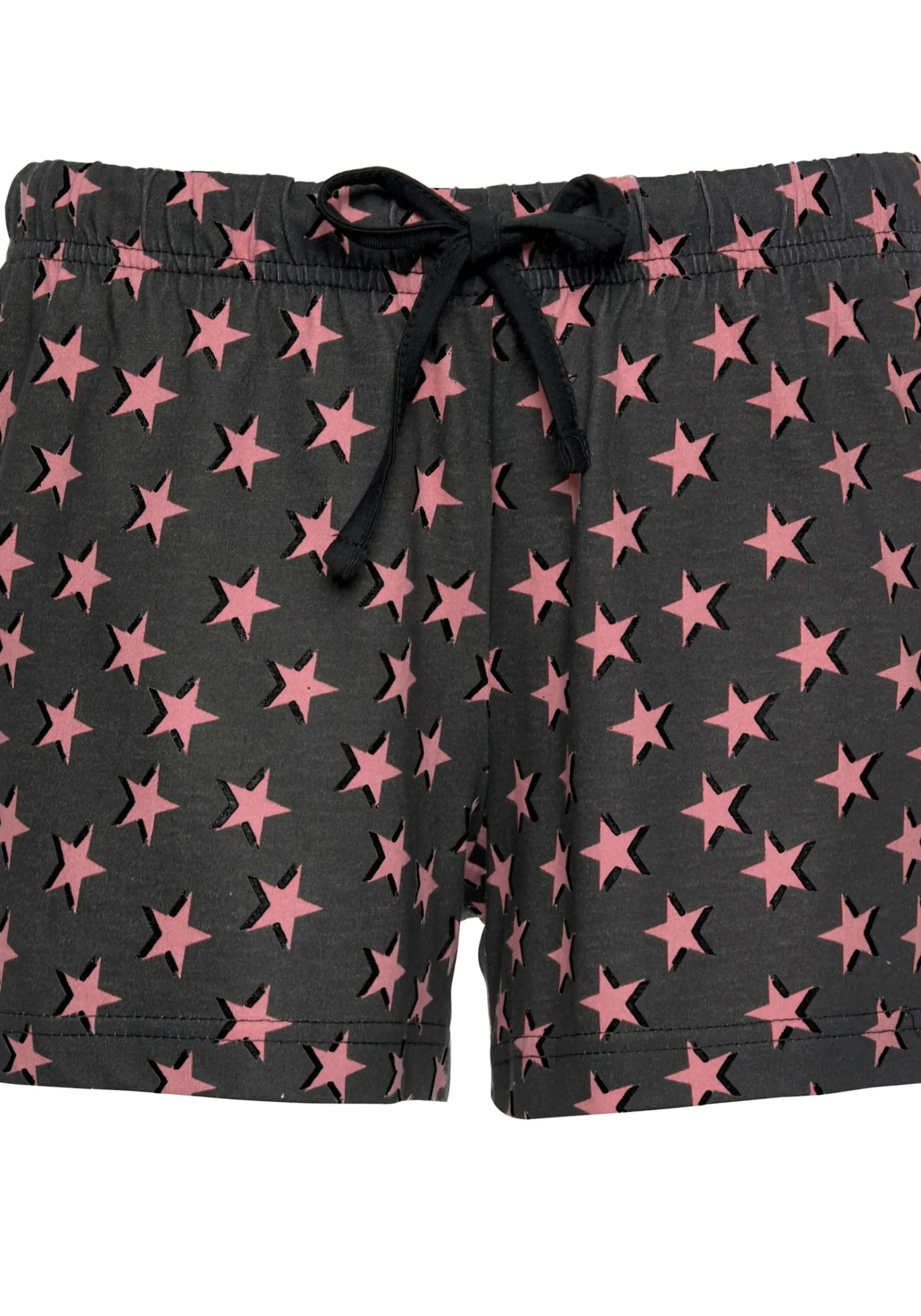Nachtwäsche|Vivance Dreams Shorty schwarz,bordeaux