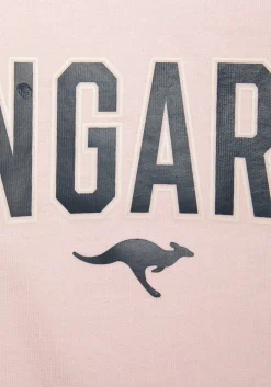 Nachtwäsche|KangaROOS Shorty rosa-dunkelblau