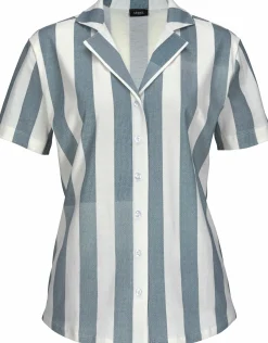 Nachtwäsche|Vivance Dreams Shorty grau-weiß