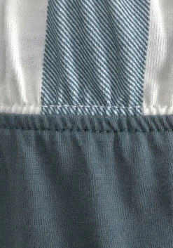 Nachtwäsche|Vivance Dreams Shorty grau-weiß