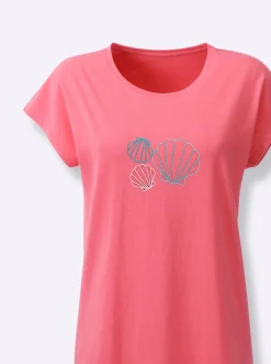 Nachtwäsche|wäschepur Shortys flamingo+flamingo-gestreift