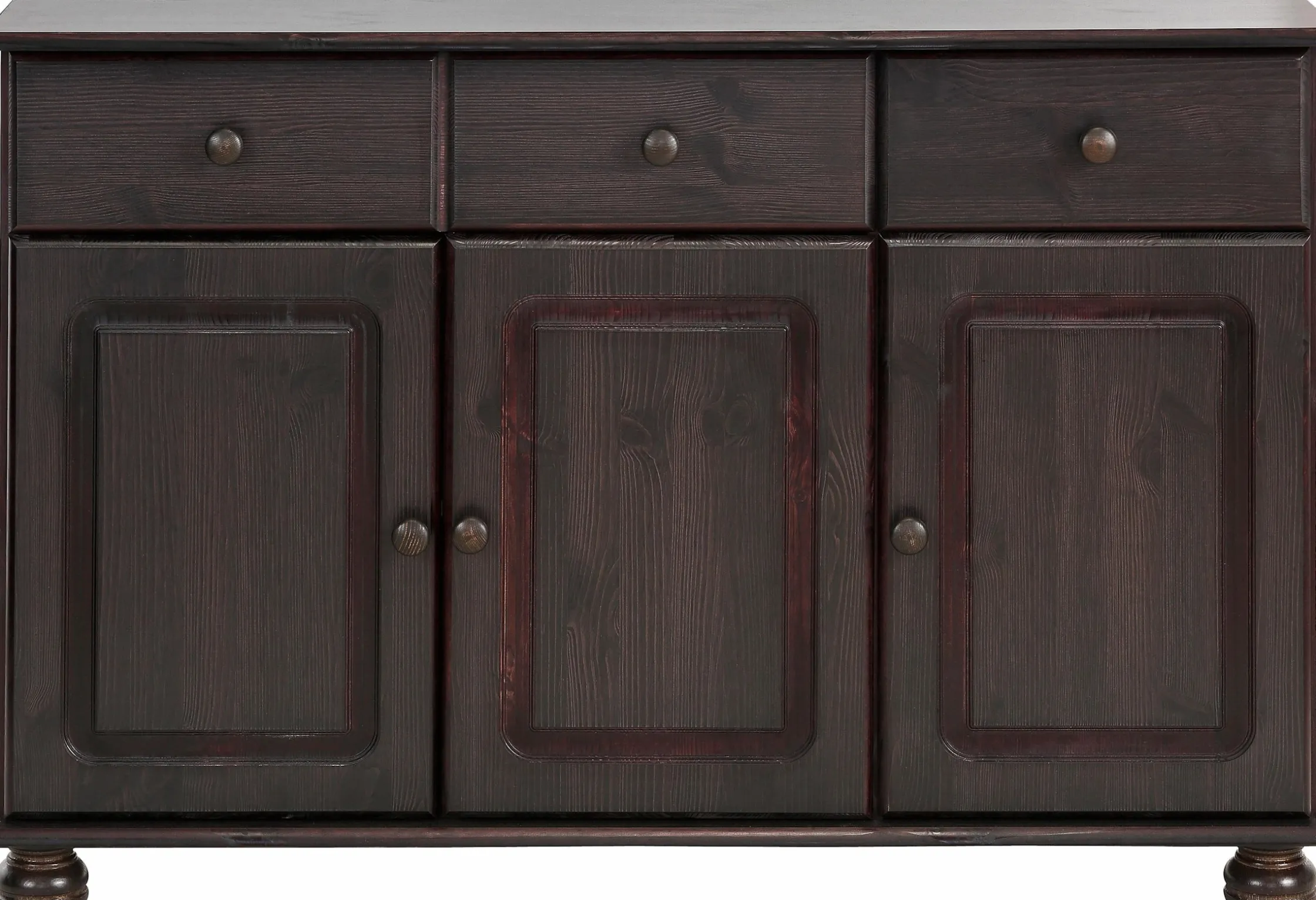 Side- & Highboards|Home affaire Sideboard dunkelbraun
