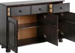 Side- & Highboards|Home affaire Sideboard dunkelbraun
