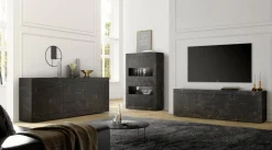 Side- & Highboards|INOSIGN Sideboard marmoranthrazit