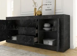 Side- & Highboards|INOSIGN Sideboard marmoranthrazit