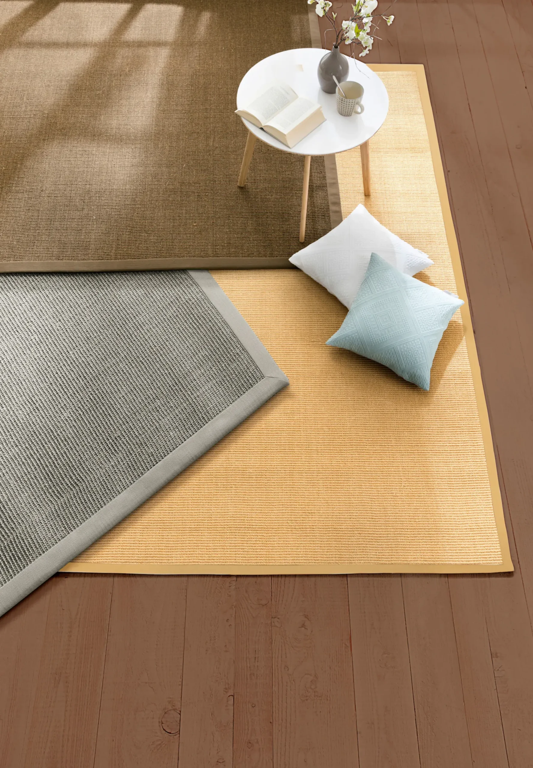 Teppiche|heine home Sisalteppich hellgrau