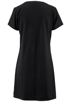 Homewear|Nachtwäsche|Vivance Dreams Sleepshirt pink,schwarz