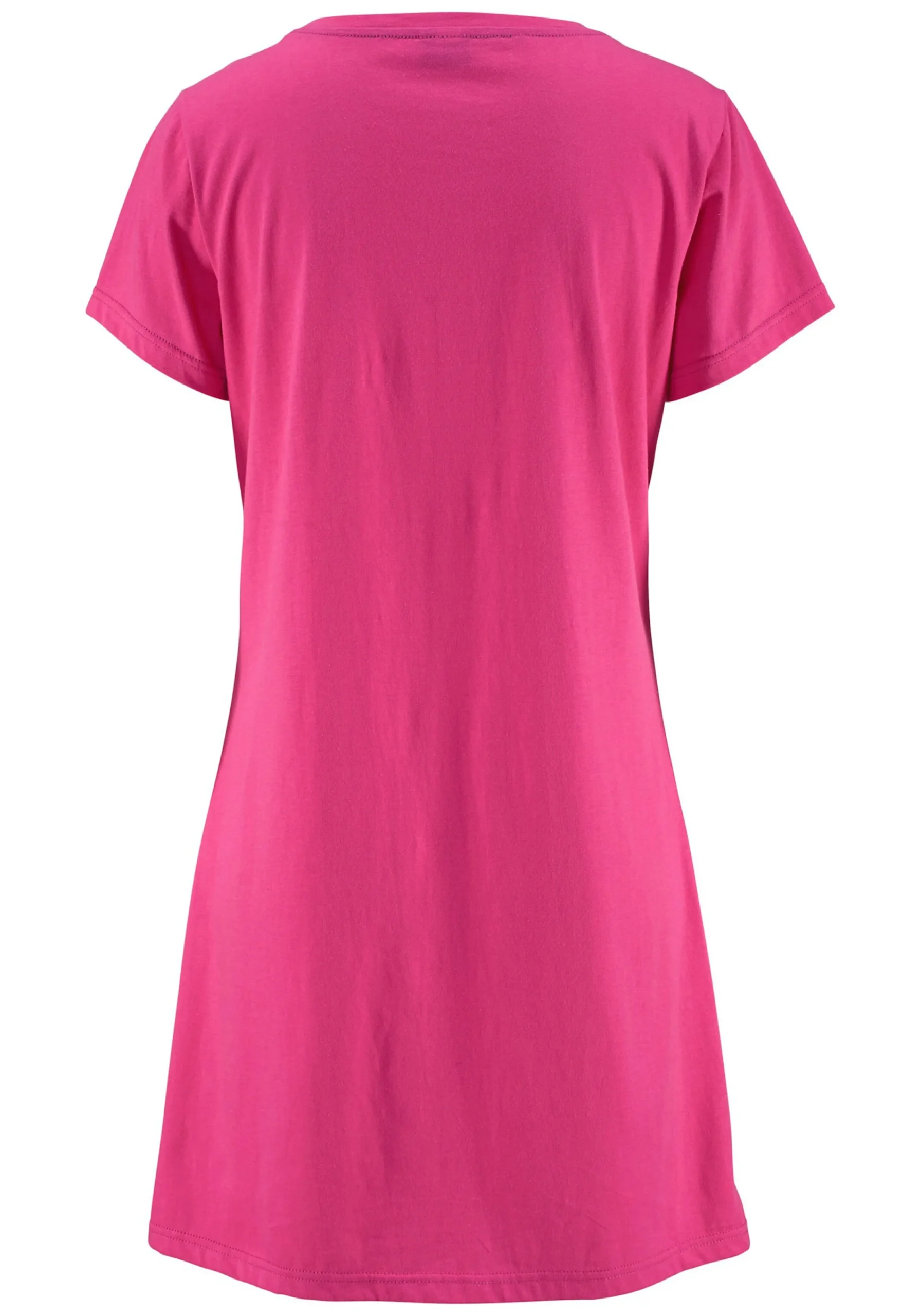 Homewear|Nachtwäsche|Vivance Dreams Sleepshirt pink,schwarz