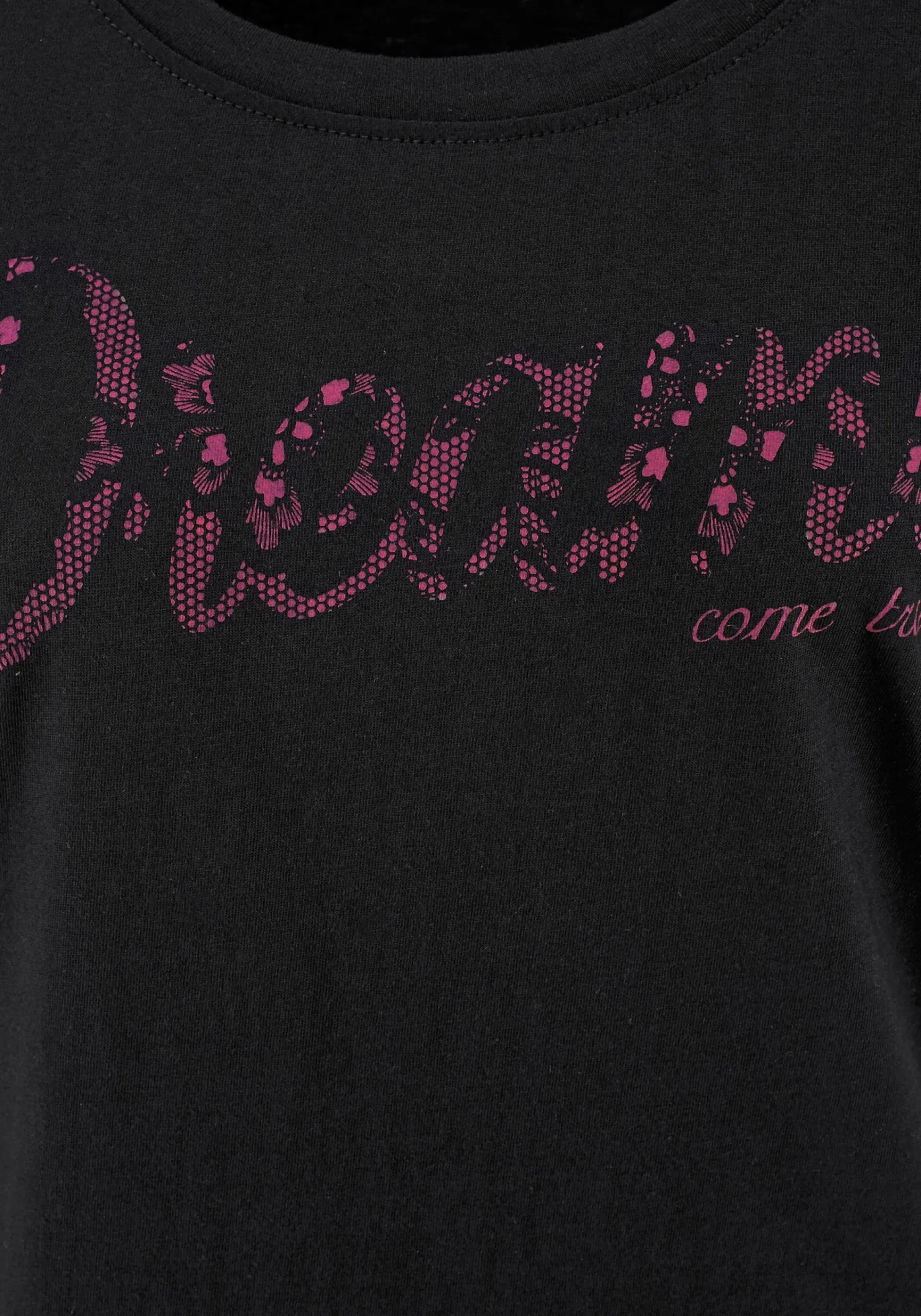 Homewear|Nachtwäsche|Vivance Dreams Sleepshirt pink,schwarz