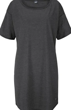 Nachtwäsche|Arizona Sleepshirt anthrazit-meliert