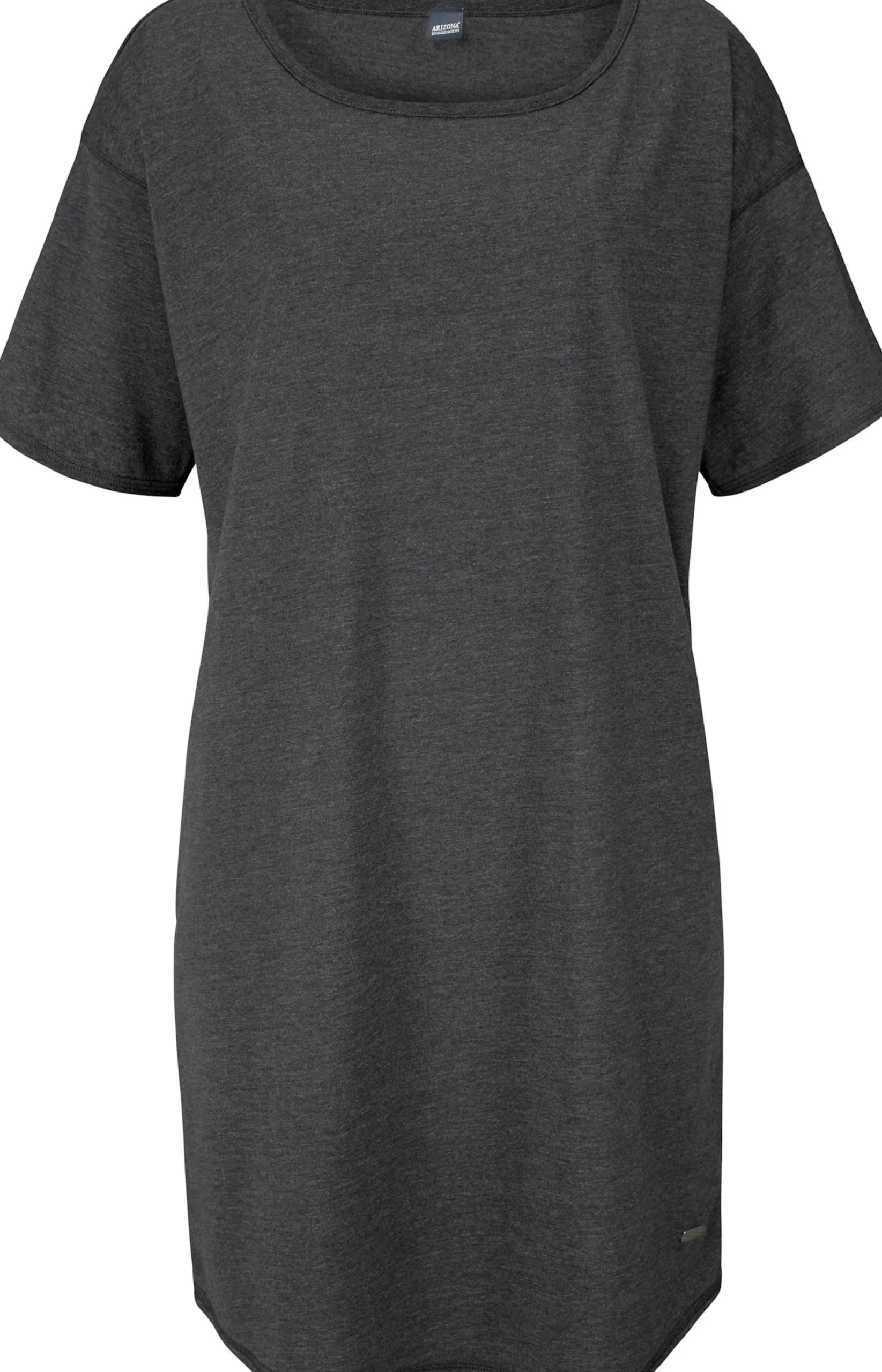 Nachtwäsche|Arizona Sleepshirt anthrazit-meliert