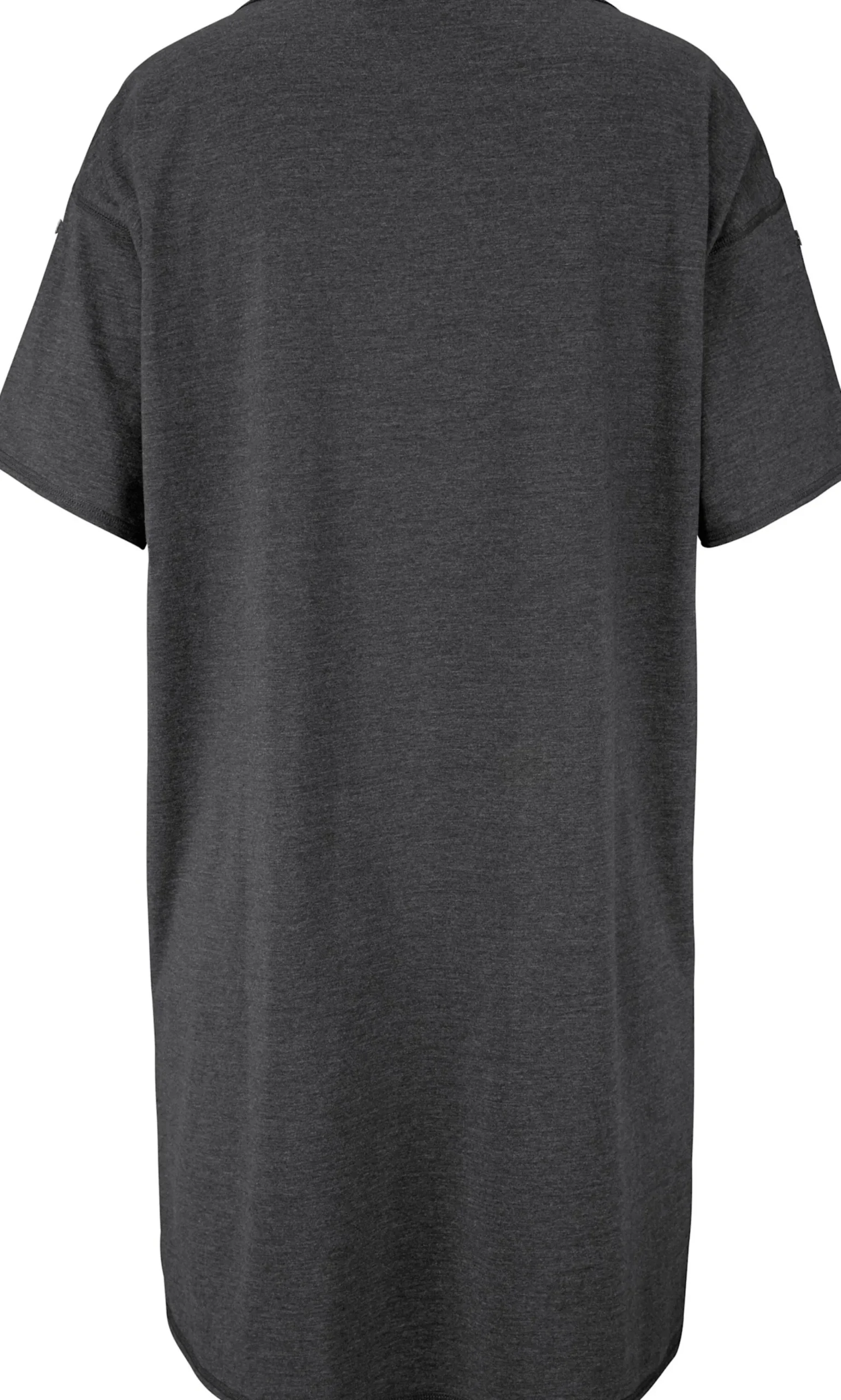 Nachtwäsche|Arizona Sleepshirt anthrazit-meliert