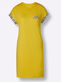 Nachtwäsche|wäschepur Sleepshirt gelb