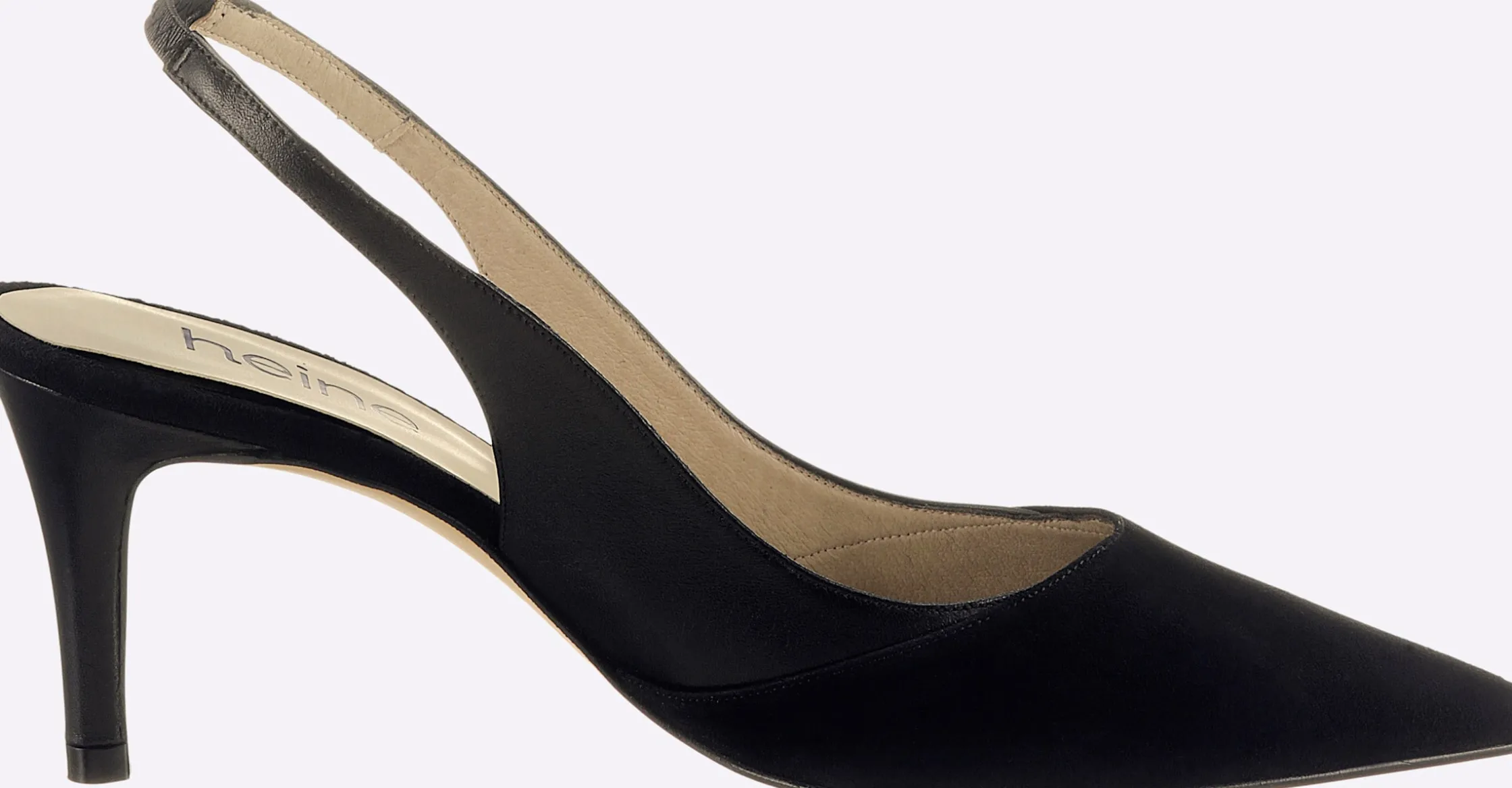 Pumps|heine Slingpumps schwarz