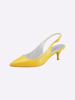 Pumps|heine Slingpumps gelb