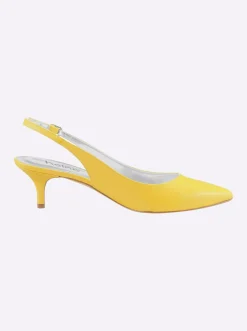 Pumps|heine Slingpumps gelb